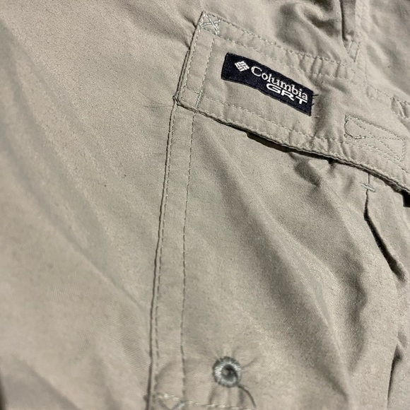 Vintage packable Columbia cargo pant/shorts lightweight - Picture 4 of 4
